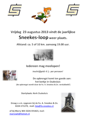Sneekesloop 2013