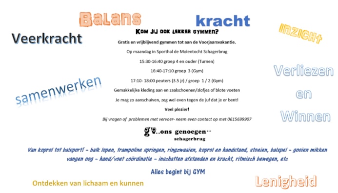 Kom jij ook lekker gymmen_G.V. OnsGenoegen _Jan2018